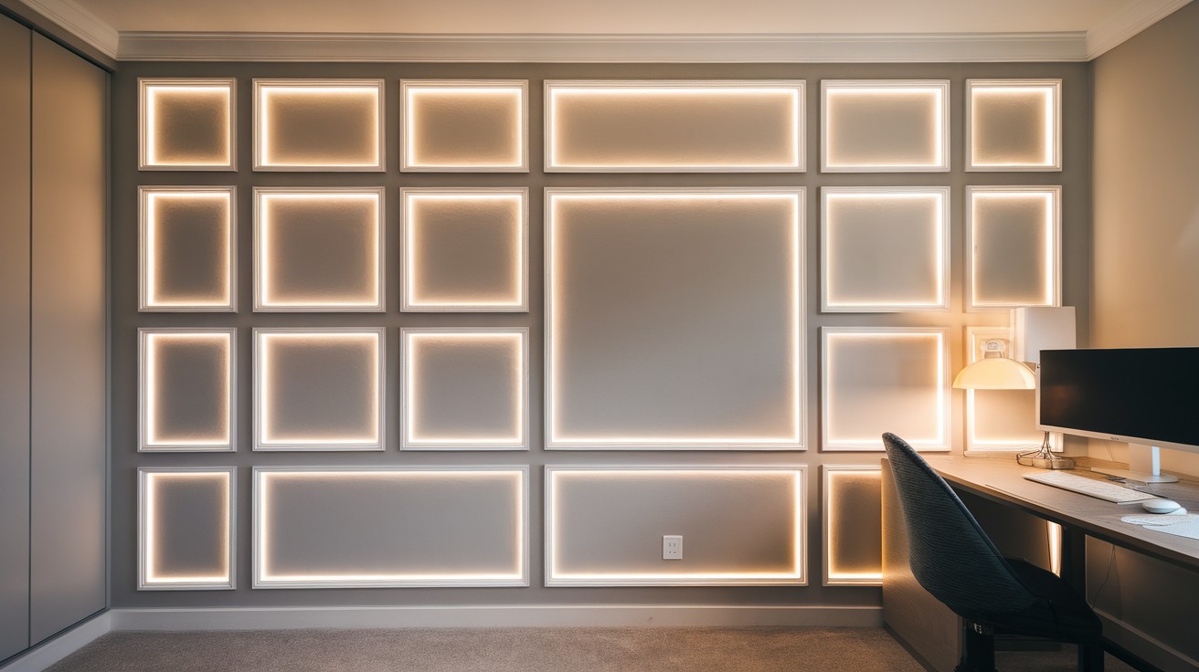 Box Trim with LED Accent