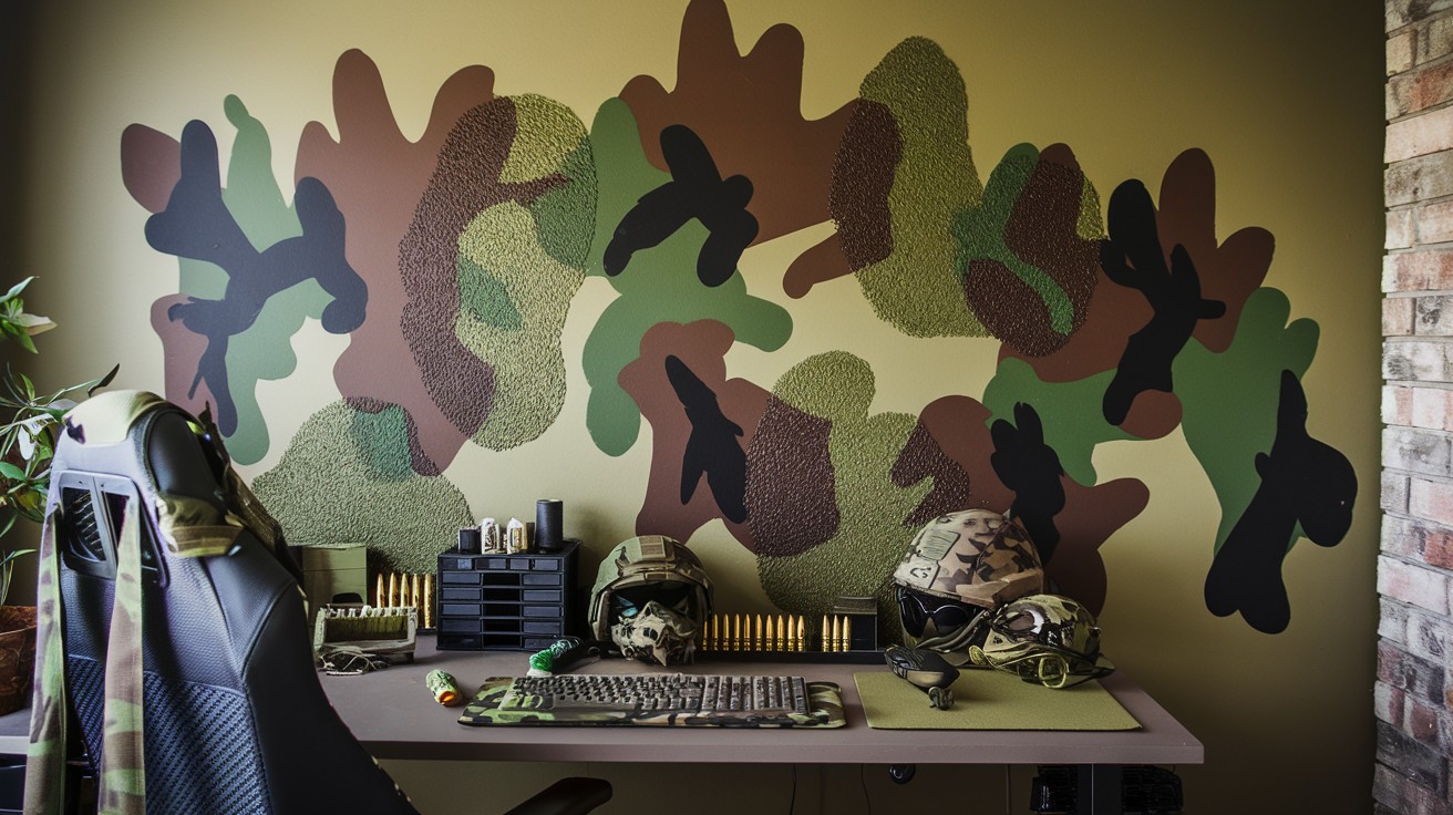 Call of Duty Camouflage Wall