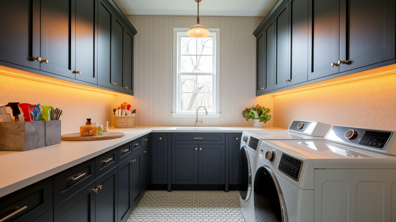 Compact Laundry Room