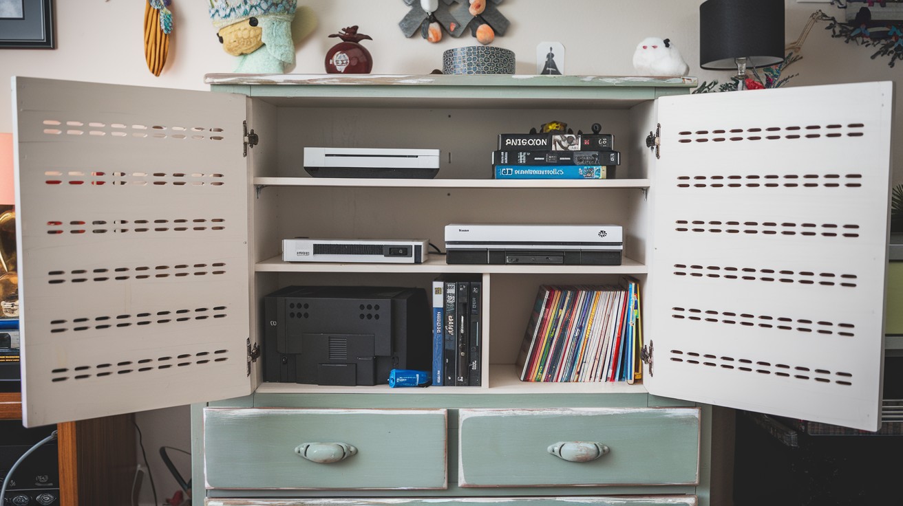 Console Tower from Old Dresser