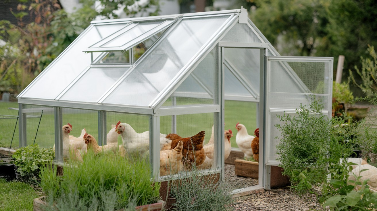 Convertible Greenhouse Coop