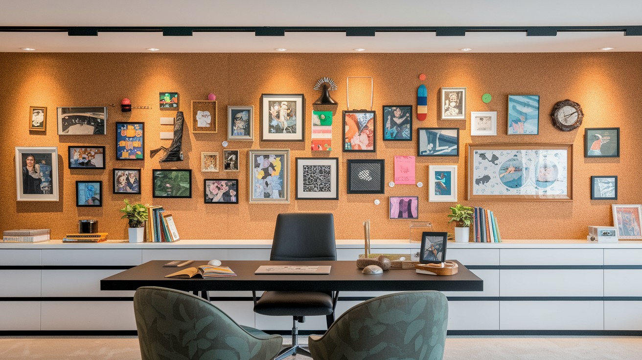 Corkboard Wall