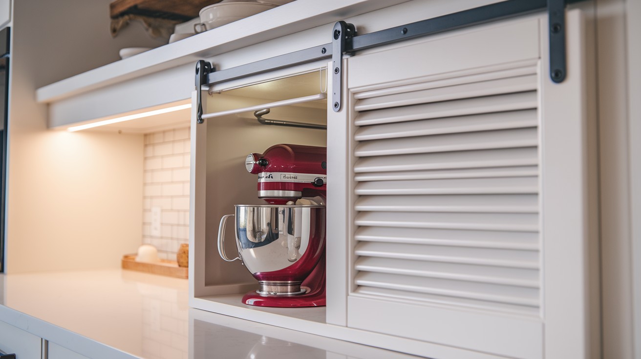 Corner Appliance Garage