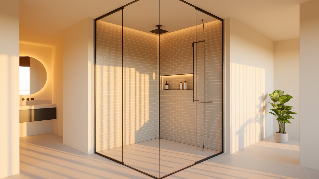 Corner Glass Enclosure