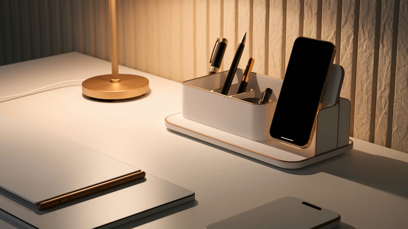 Curate Cohesive Desk Essentials