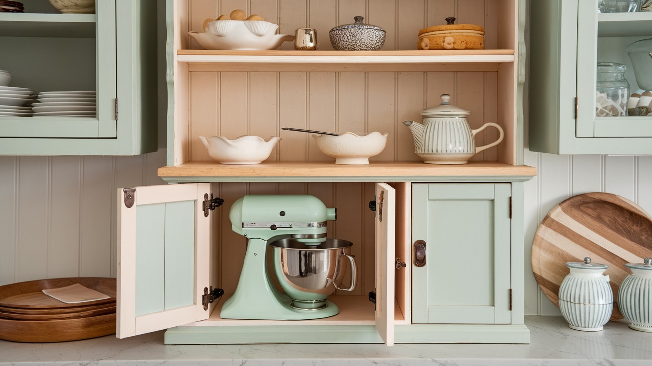 Custom Appliance Hutch
