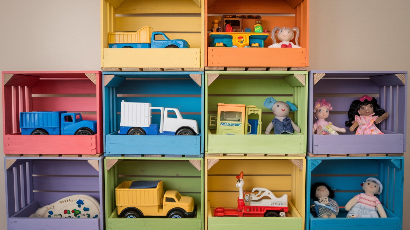DIY Crate Tower