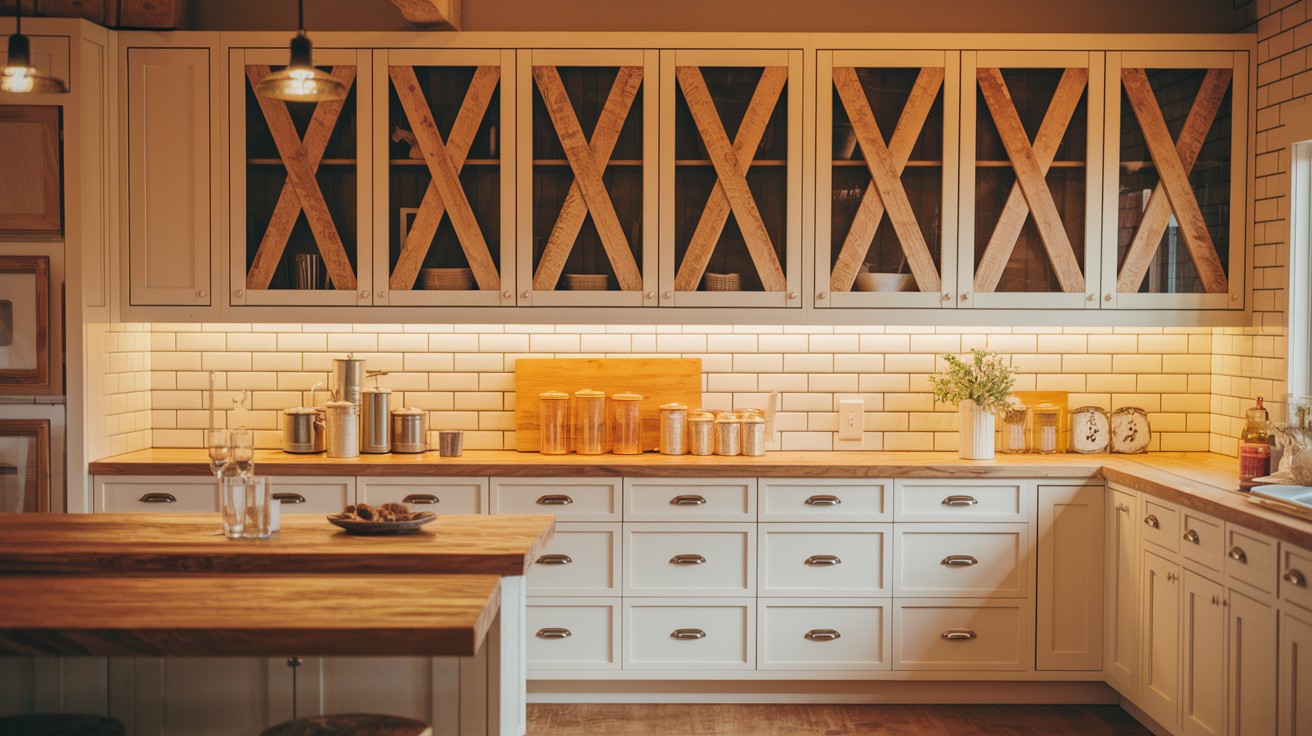 DIY Farmhouse or Barn Door Look