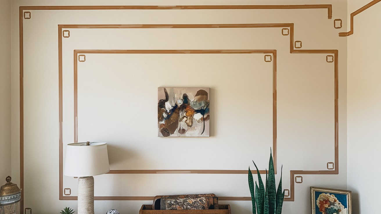 DIY Faux Box Trim