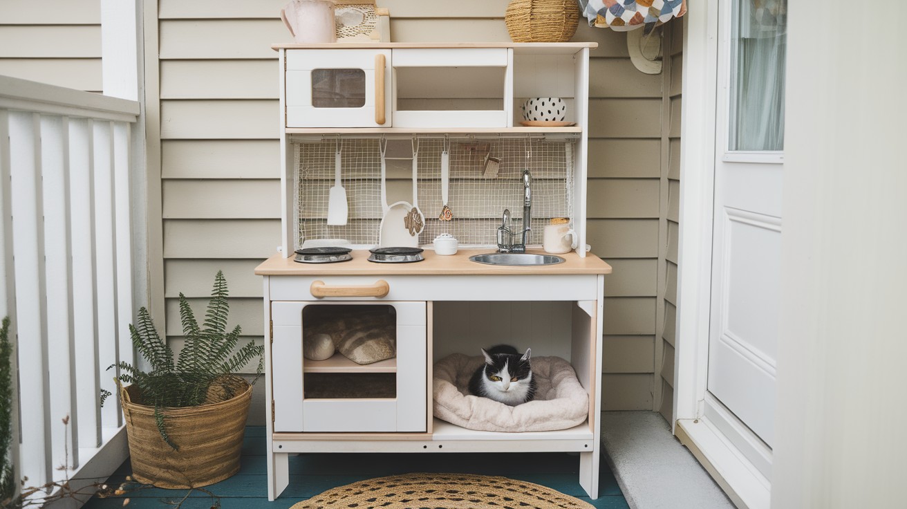 DUKTIG Play Kitchen Catio Nook