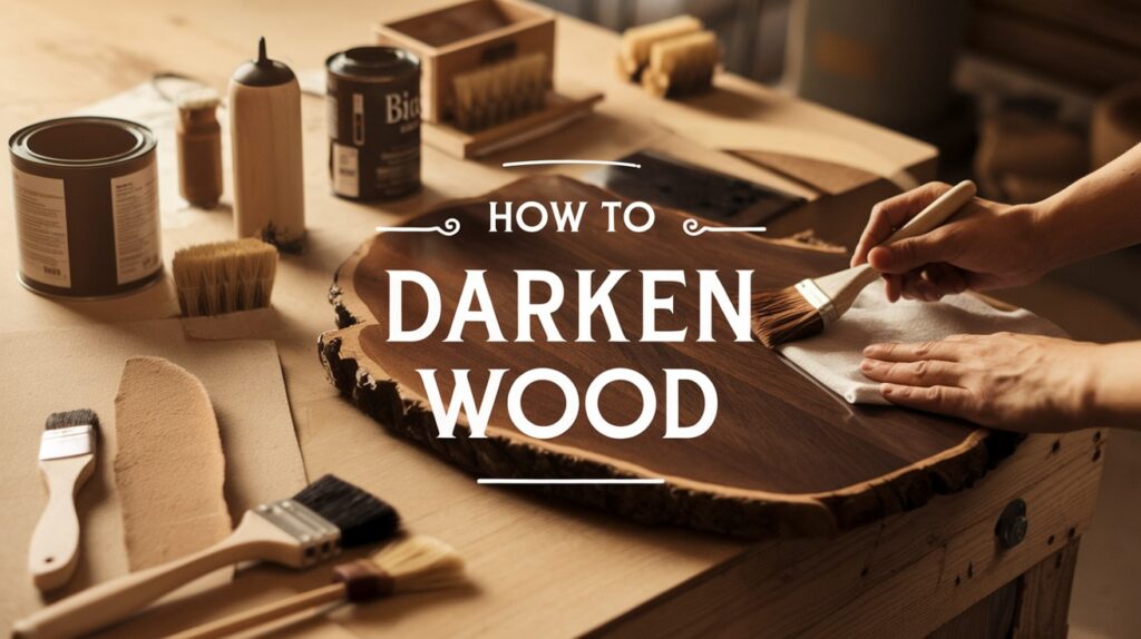 Darken wood