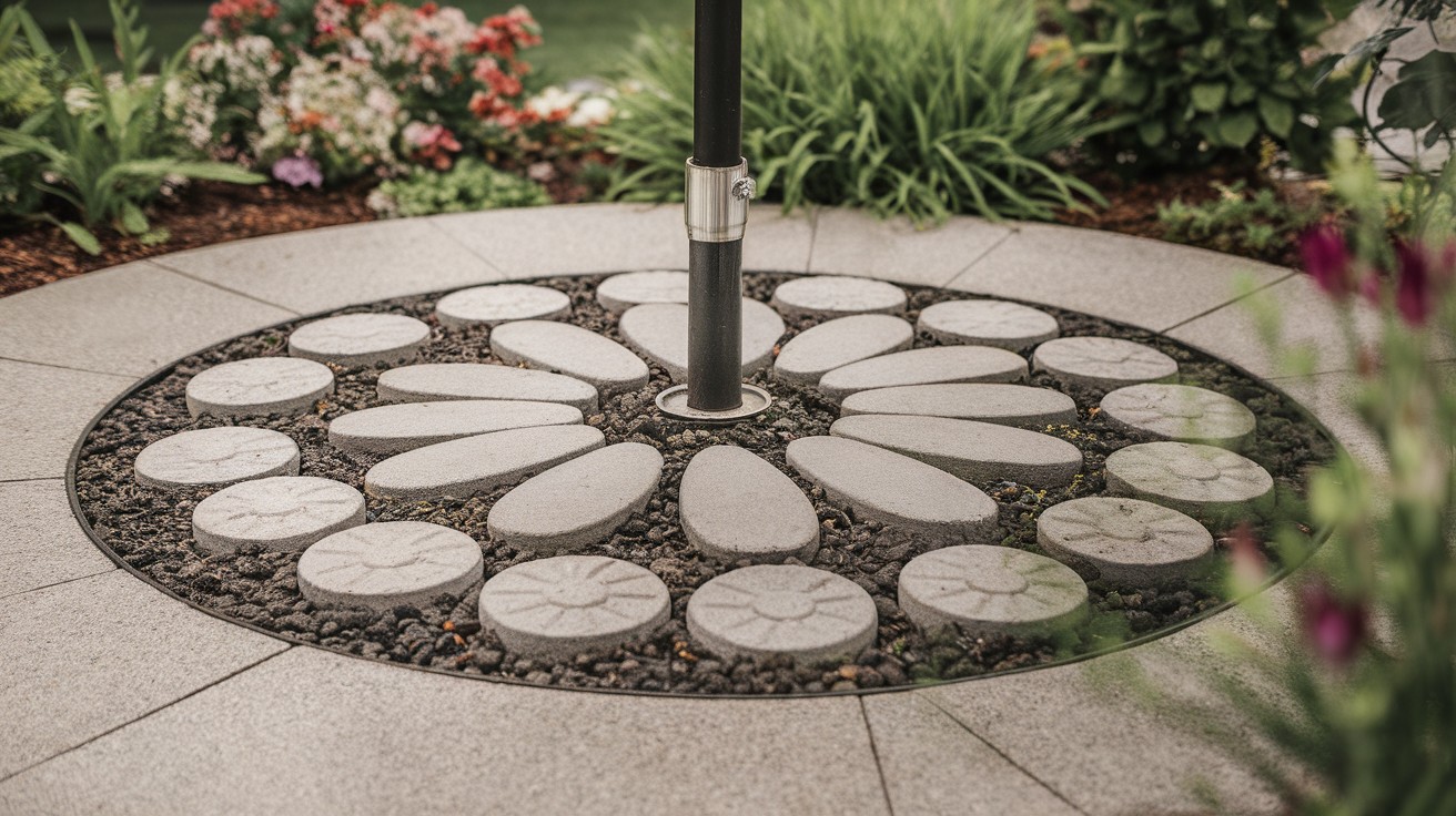 Decorative Garden Stone Stand