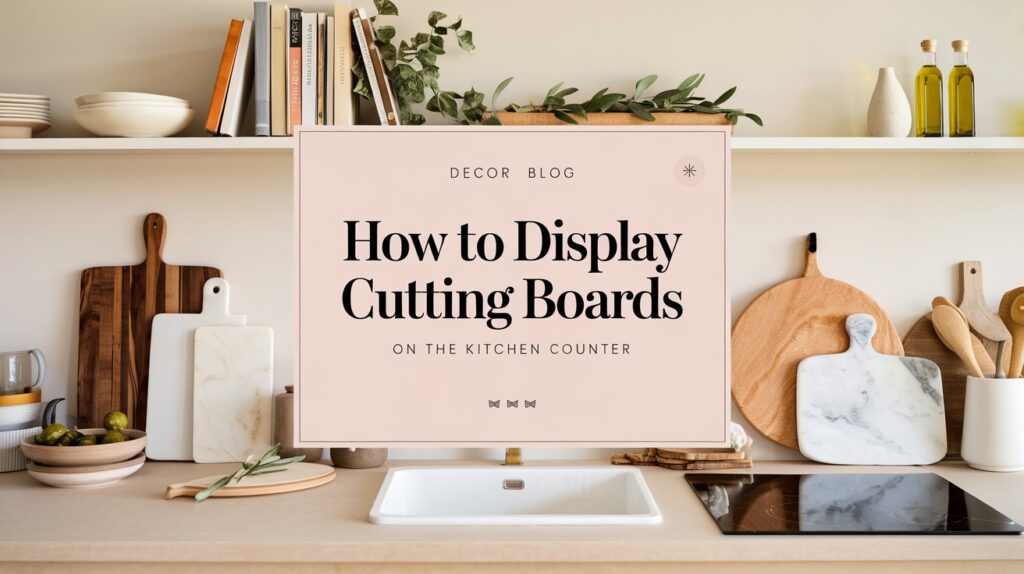 Display Cutting Boards
