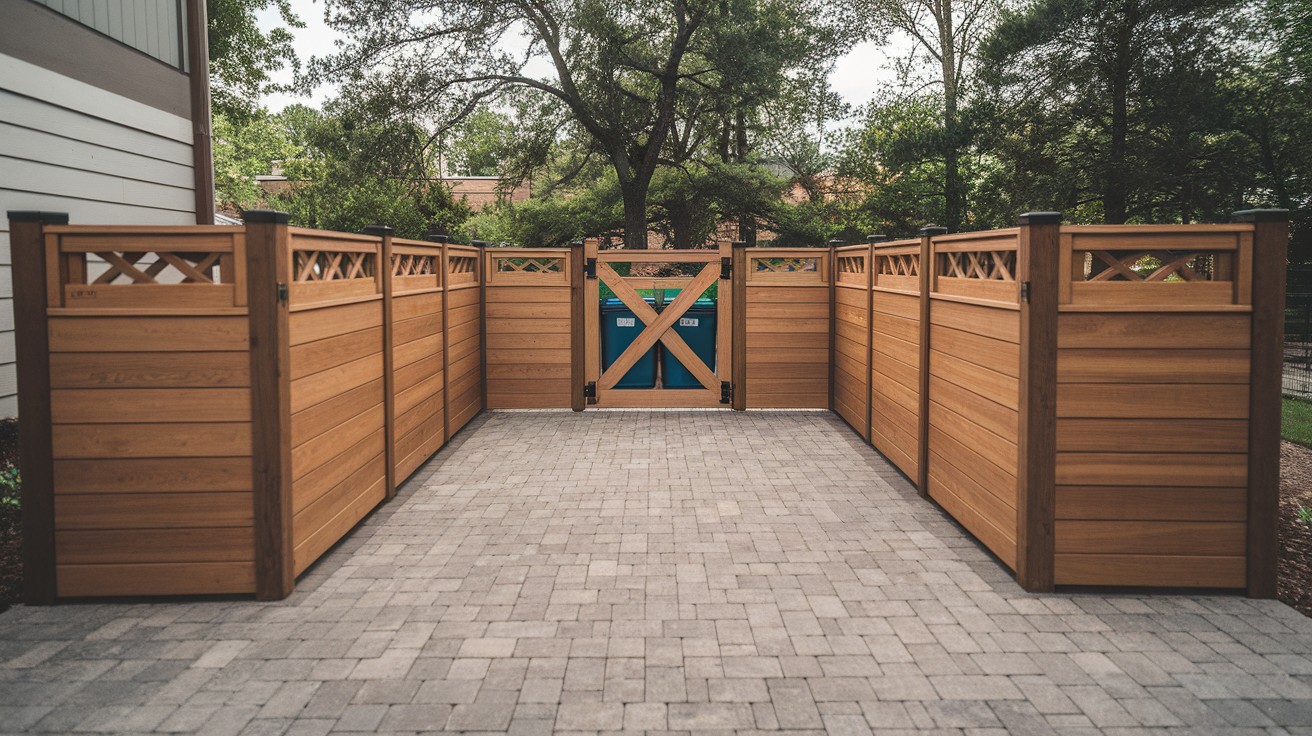 Fence Panel Enclosure