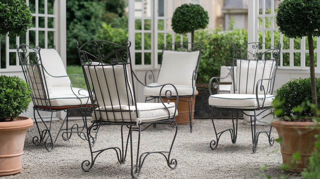 French-Inspired Patio