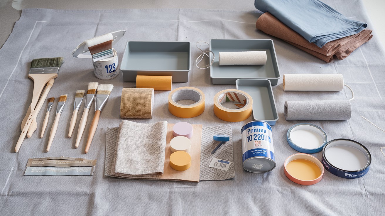 Gather Your Painting Supplies