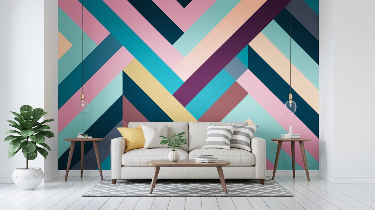 Geometric Painted Designs