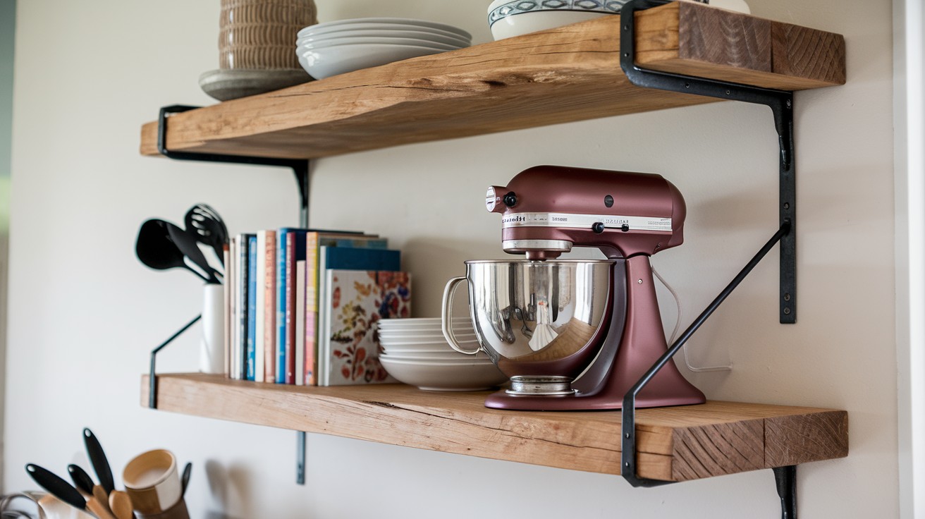 Heavy-Duty Floating Shelf