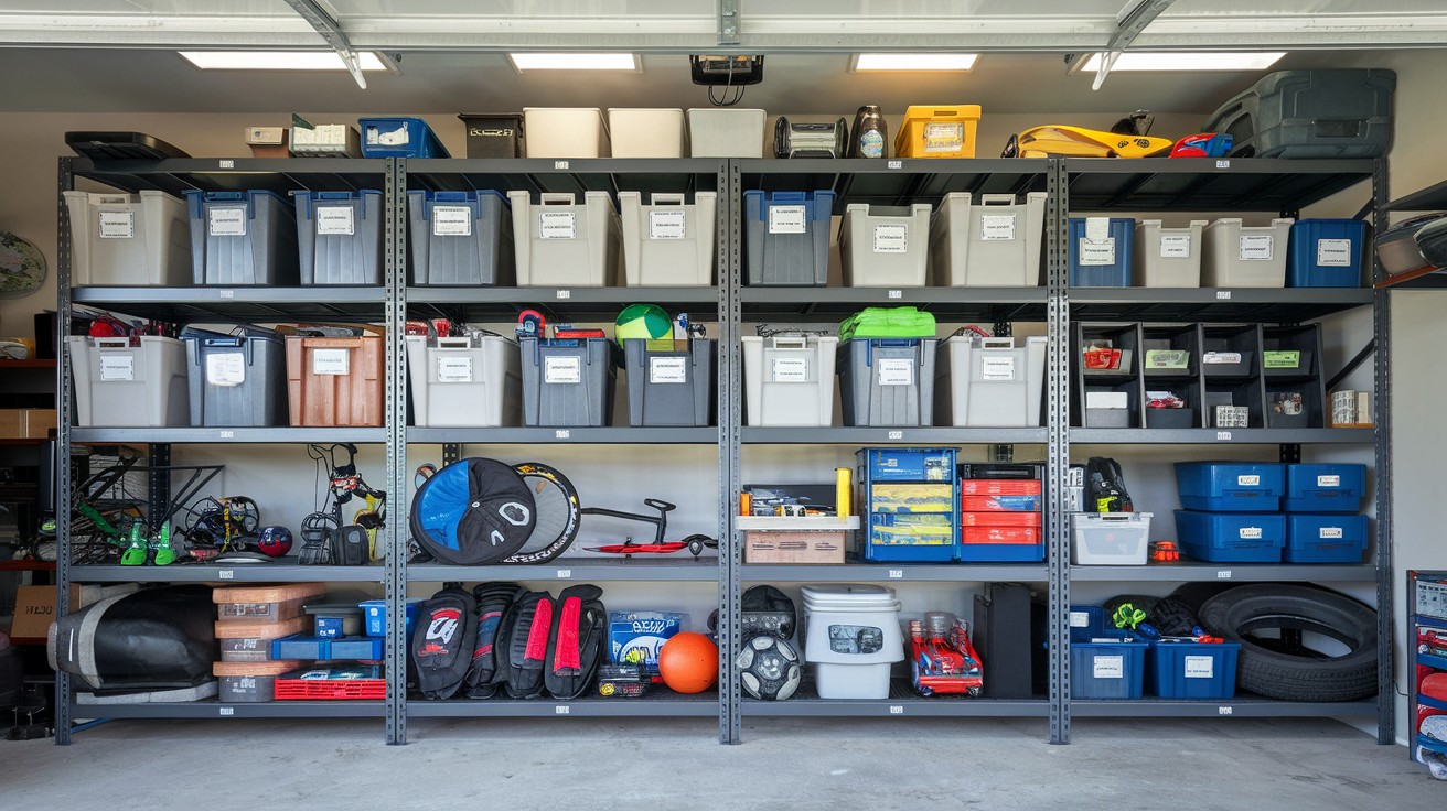 Heavy-Duty Utility Shelves