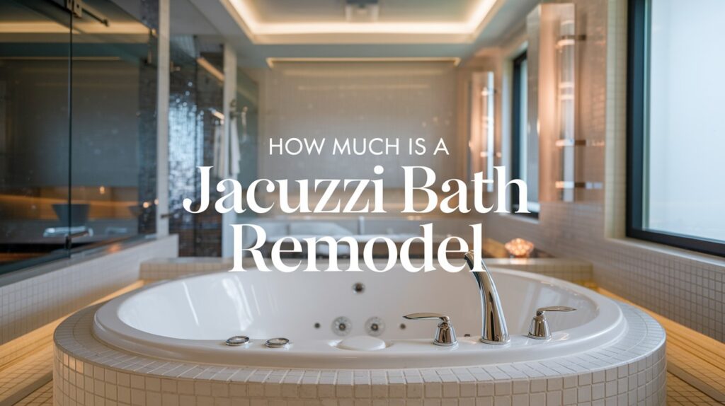 How Much Is a Jacuzzi Bath Remodel