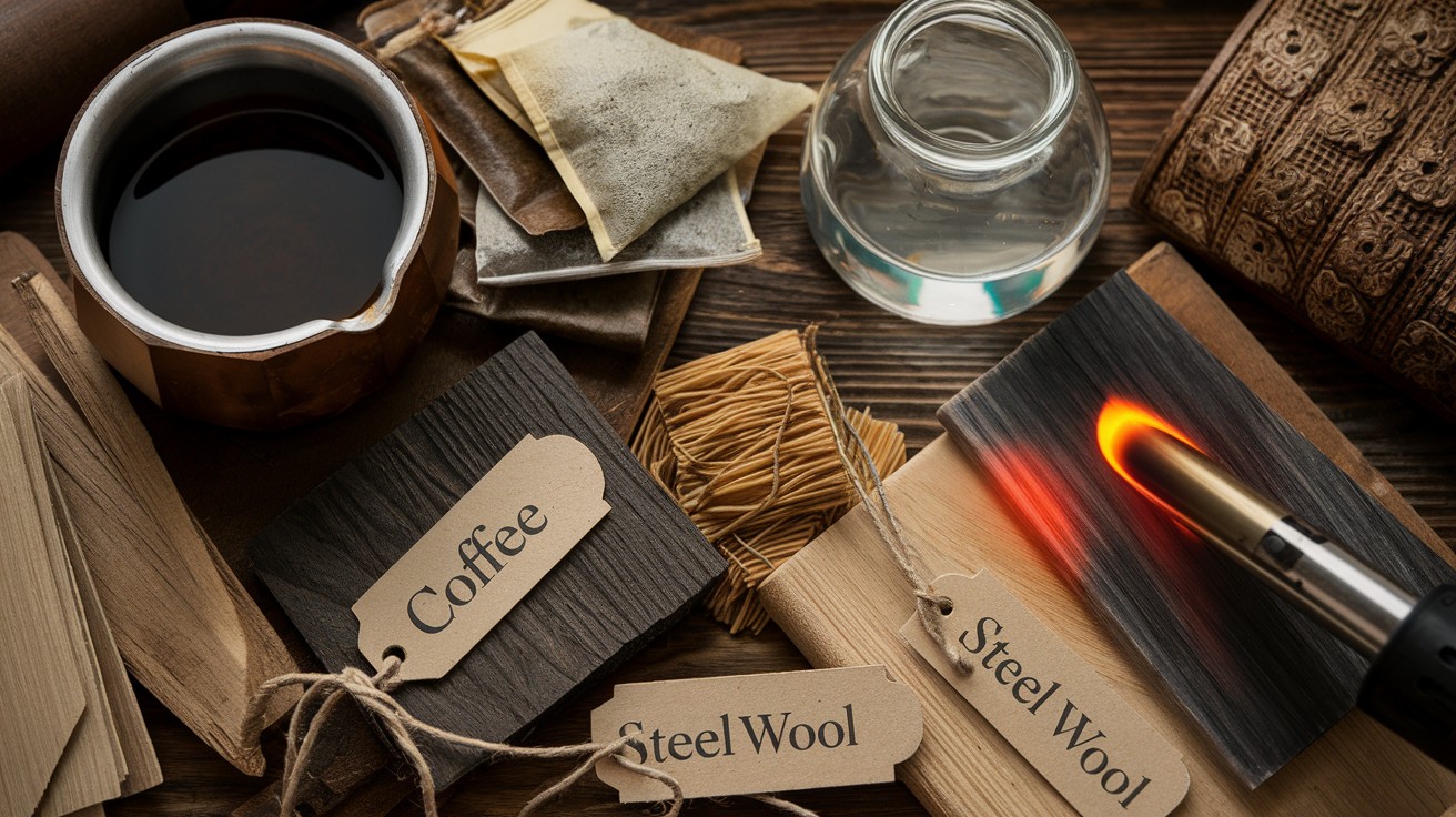 How to Darken Wood Without Stain