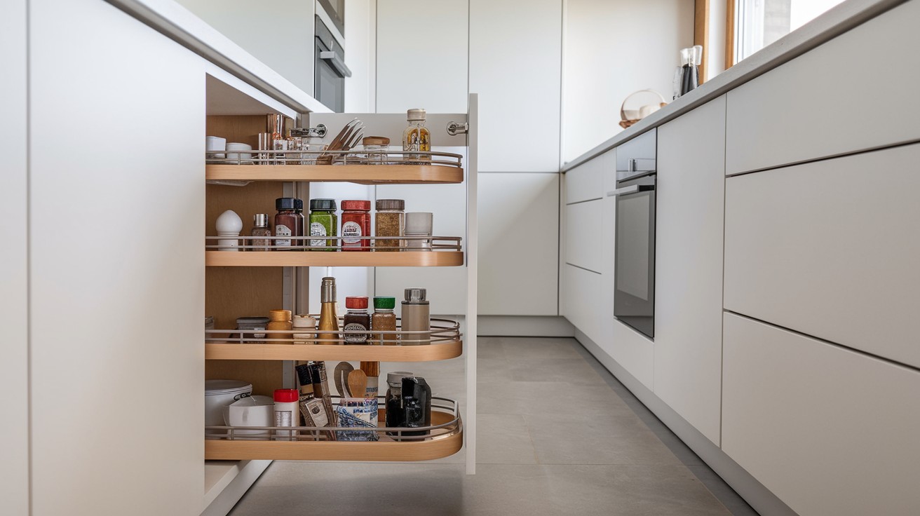 Install a Hidden Pull-Out Organizer
