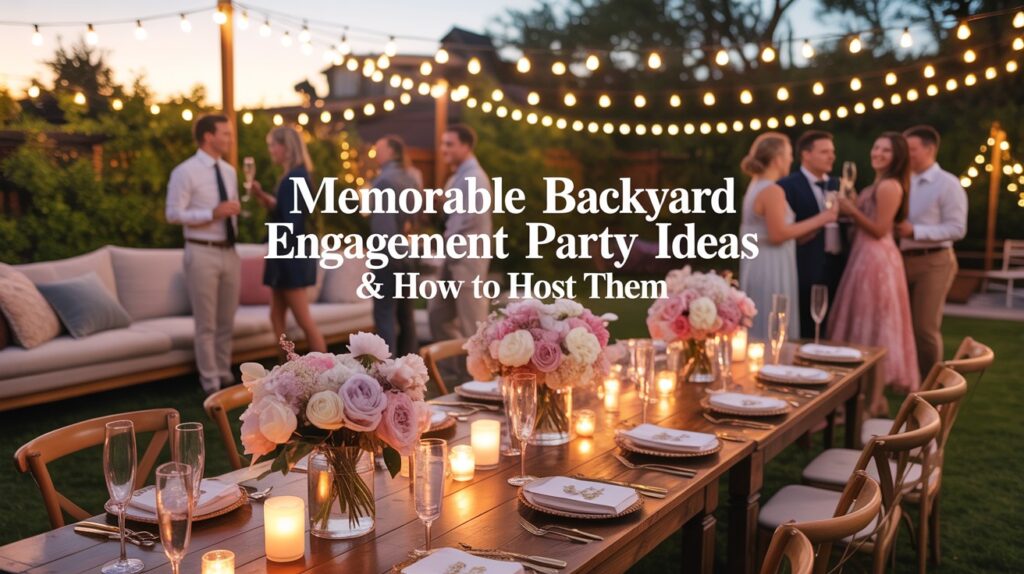 Memorable Backyard Engagement