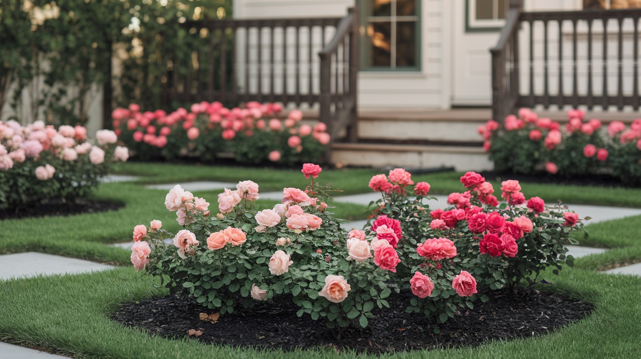 Mini Rose Bushes for Small Front Yards