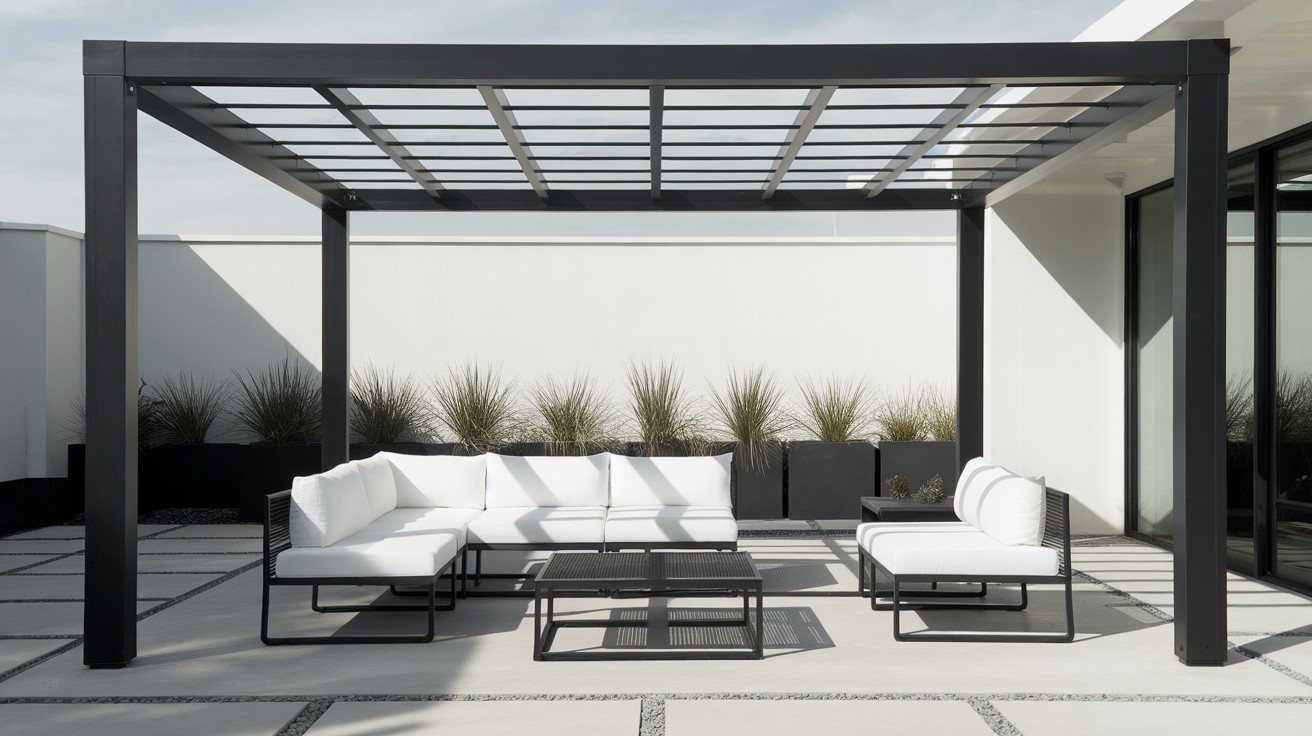 Modern Monochrome Lounge