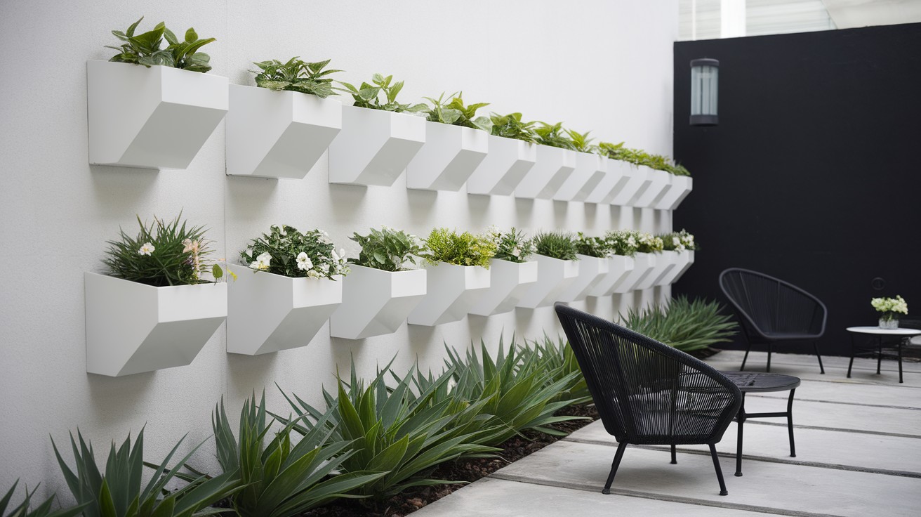 Monochrome Planter