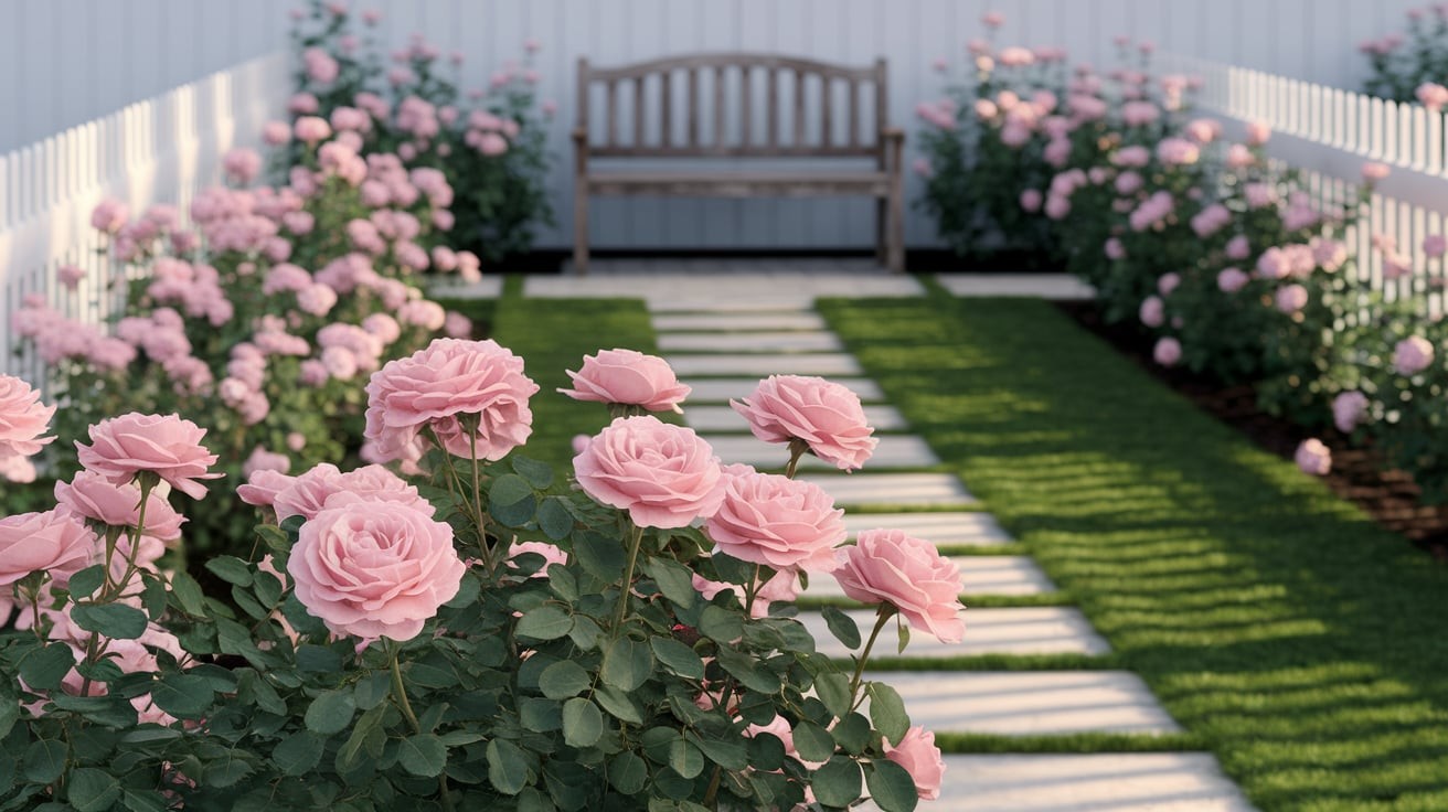 Monochrome Rose Palette Design