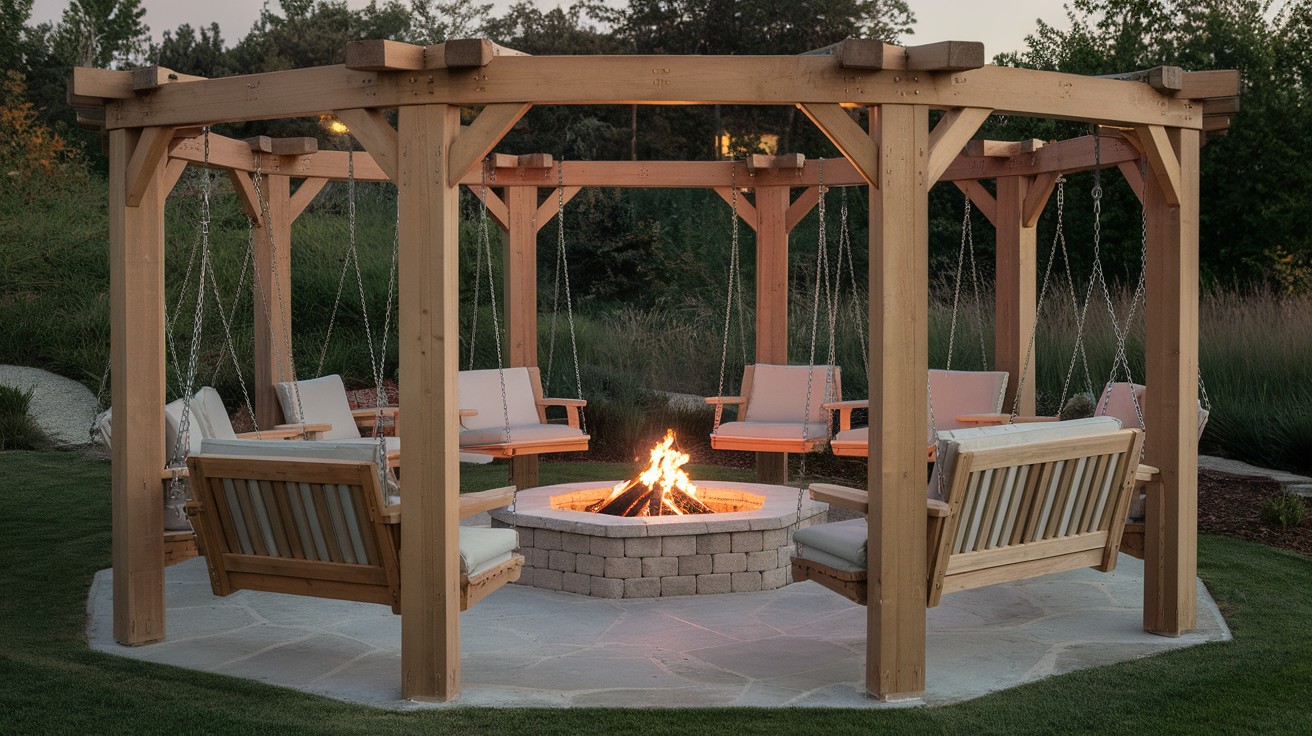 Octagonal Cedar Beam
