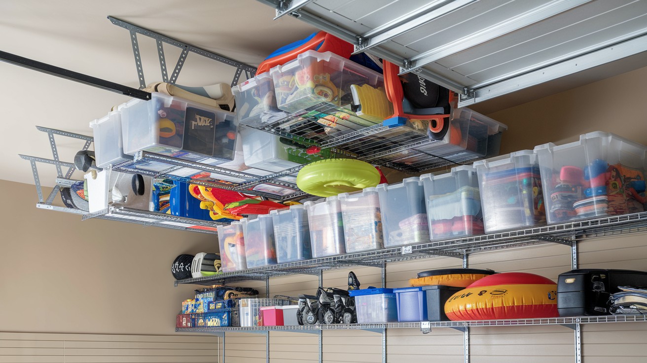 Overhead Garage Racks 