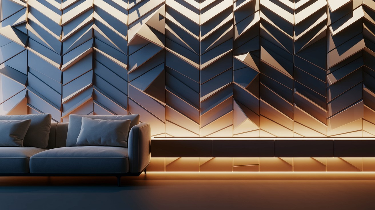 PVC or 3D Decorative Wall Panels