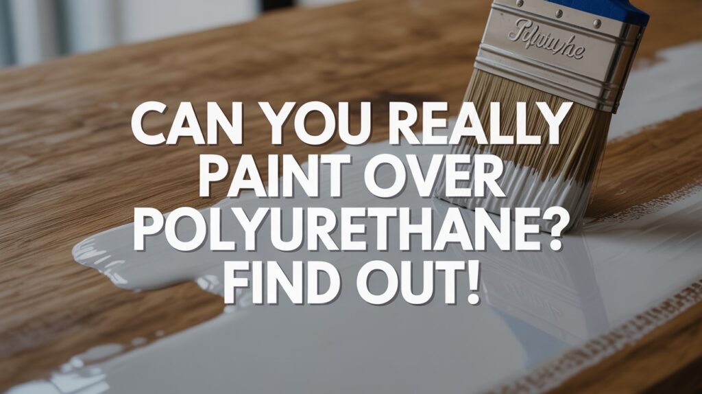 Paint Over Polyurethane