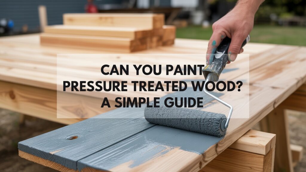 Paint Pressure Treated Wood