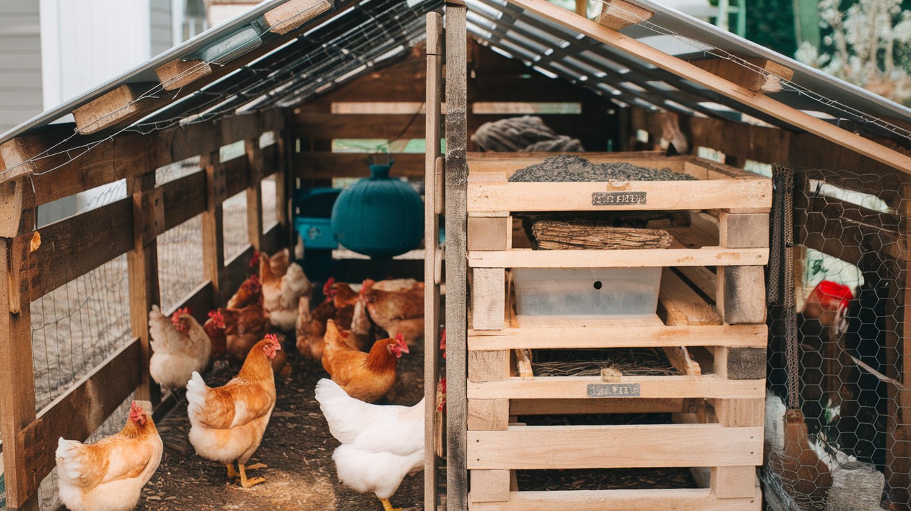 Pallet Chicken Coop