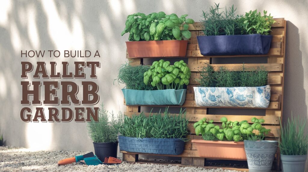 Pallet Herb Garden