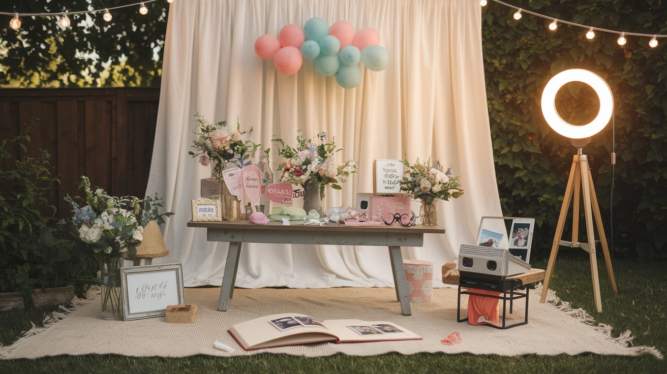 Photo Booth Fun Corner