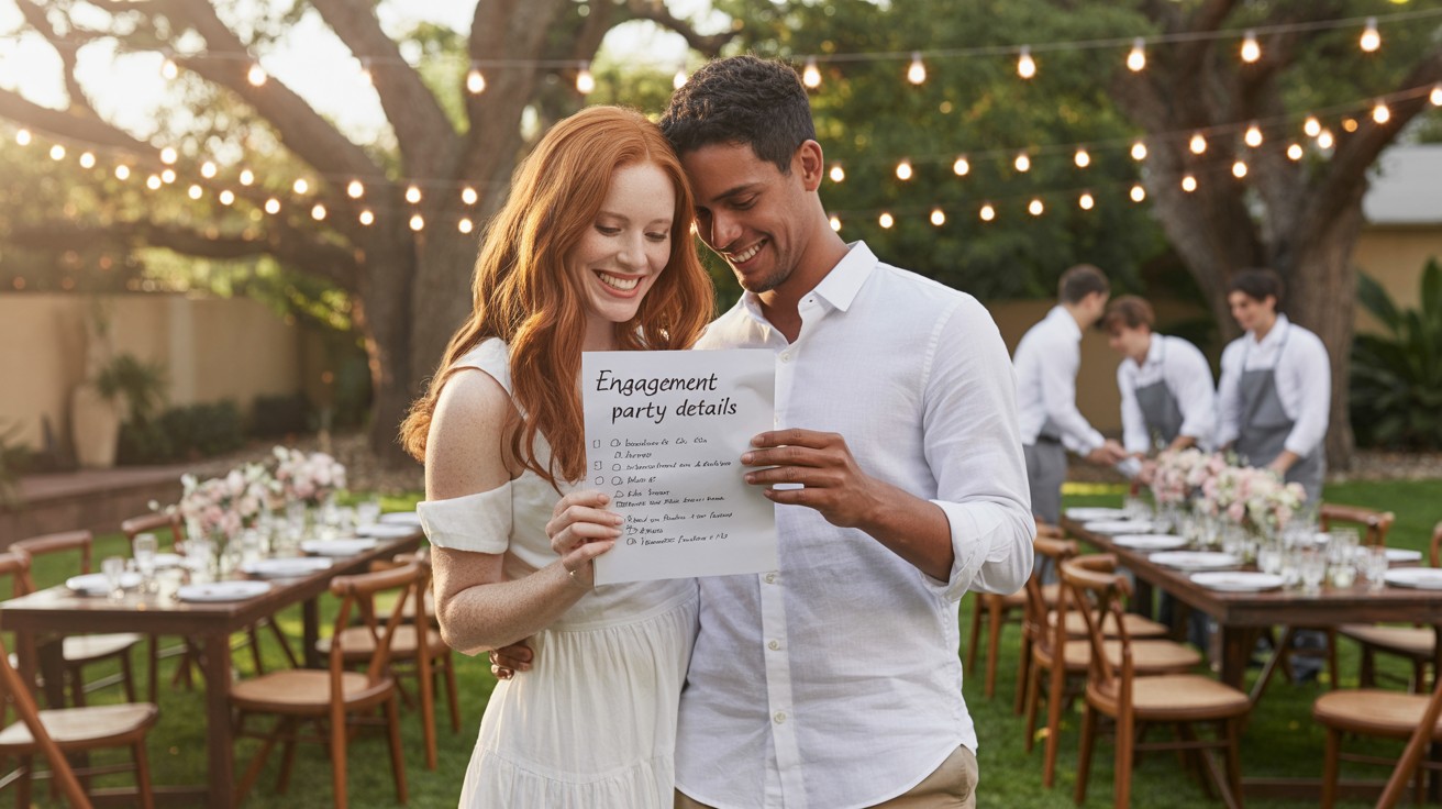 Planning Your Backyard Engagement Party