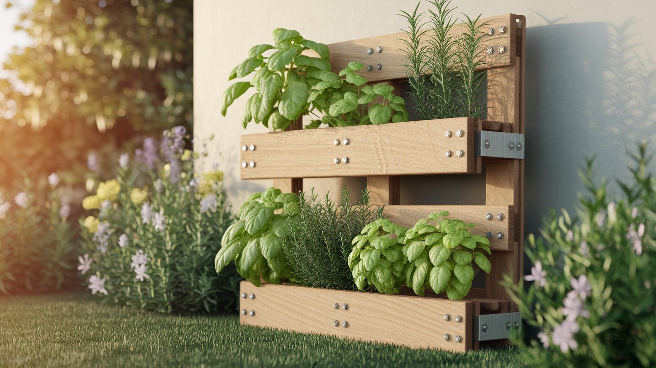 Positioning Your Pallet Garden