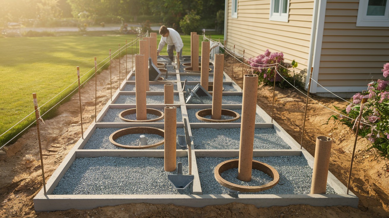Pour the Concrete Footers