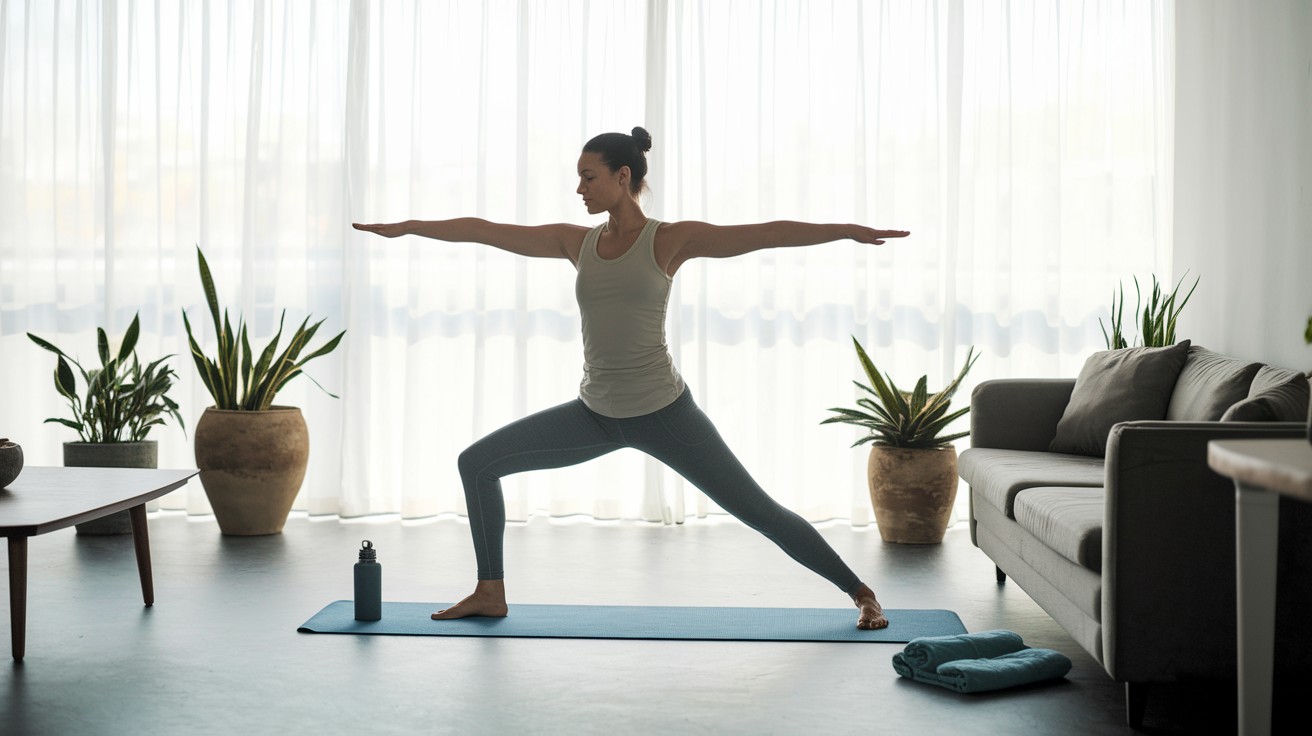 Practice Yoga or Home Workouts