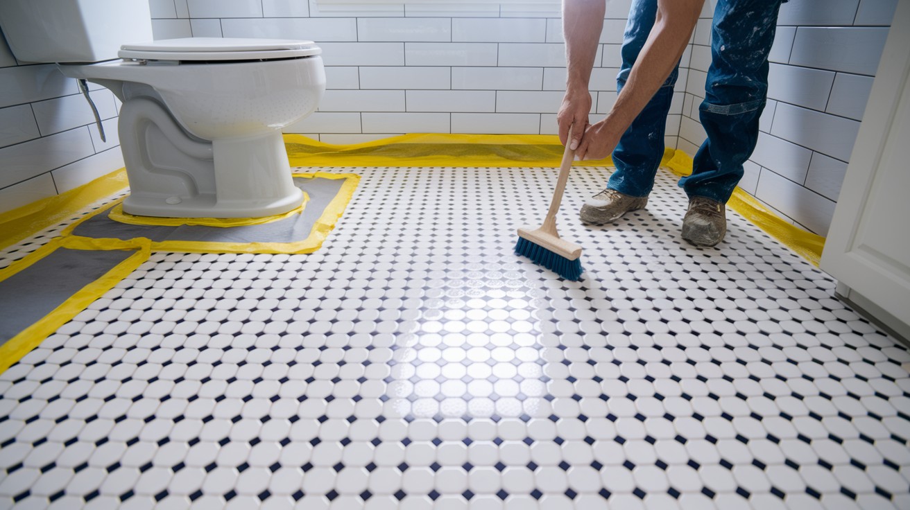 Prepare Your Bathroom Floor
