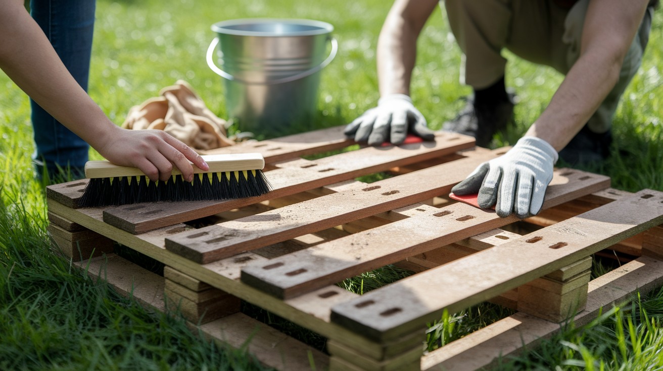 Prepping the Pallet