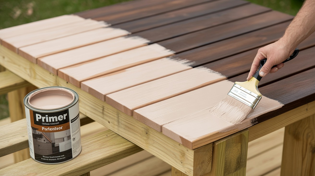 Priming Pressure Treated Wood