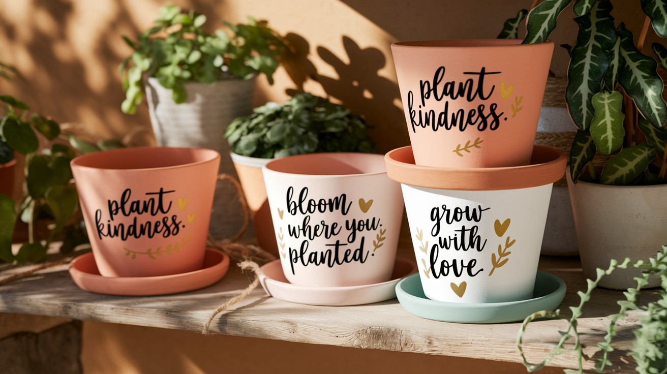 Quote & Lettering Pots