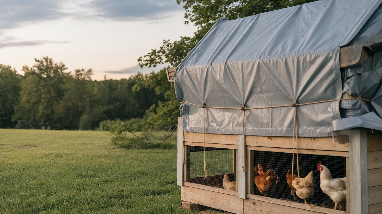 Rainproof Tarp Roofing System