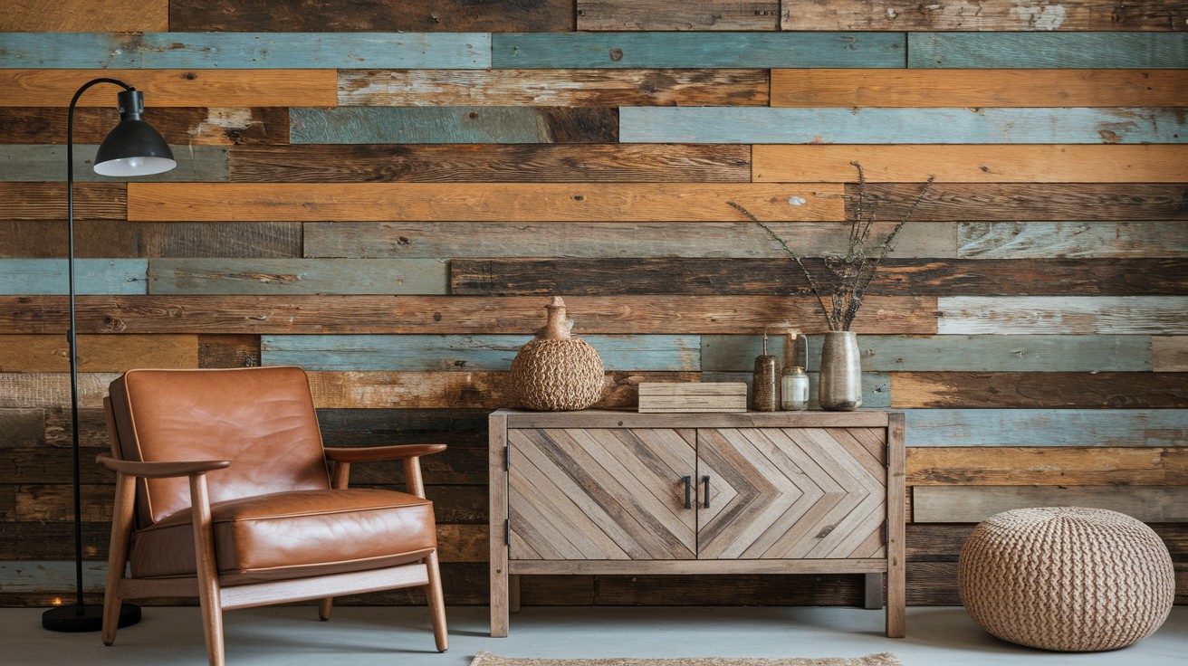 Reclaimed Wood Accent Wall