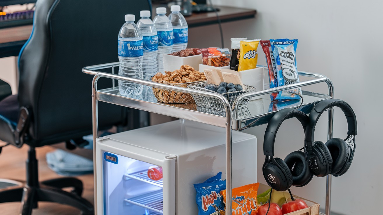 Rolling Snack Bar